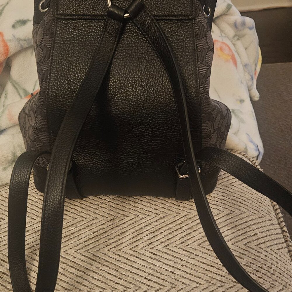 Coach Signature Backpack - Picture 2 of 4